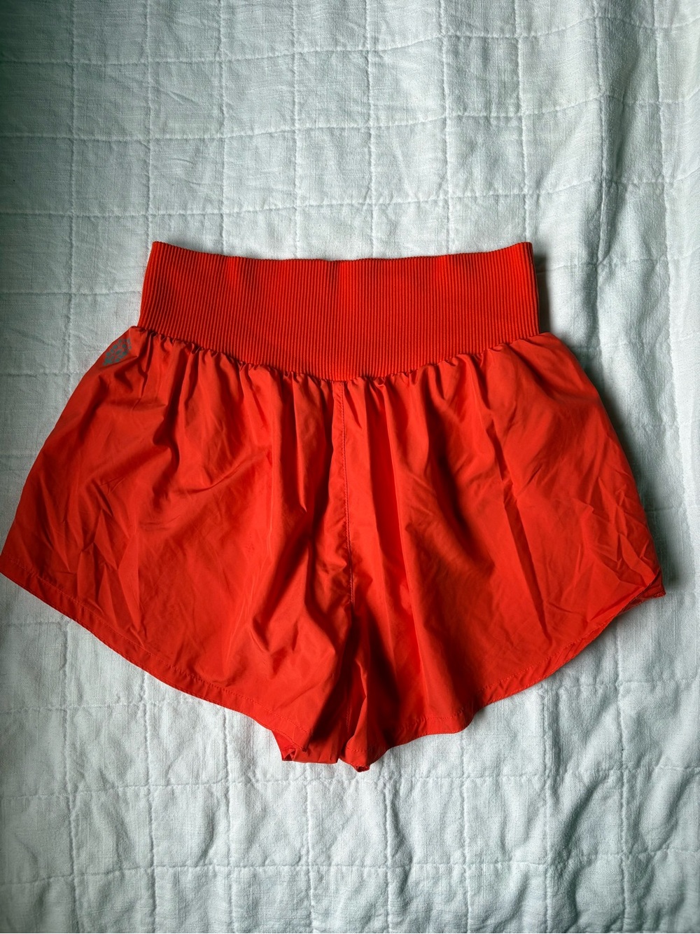 FP Movement by Free People Carpe Diem Athletic Shorts Red Orange Women’s X Large - Picture 4 of 7